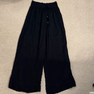 Chic Black Wide Leg Pants